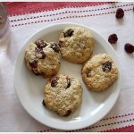Cookies aux flocons d'avoine et cranberries