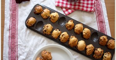 Mini madeleines aux tomates séchées
