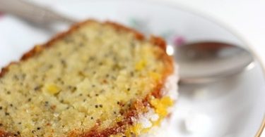Recette facile de cake au citron et au pavot