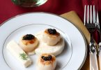 Coquilles saint-jacques, caviar