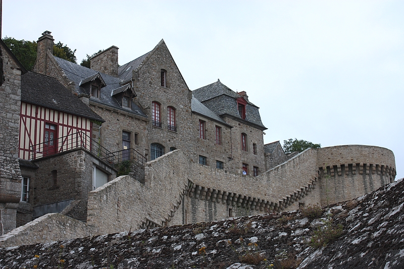 Mont Saint-Michel - Les maisons