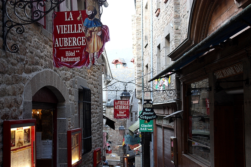 Les rues du Mont Saint-Michel