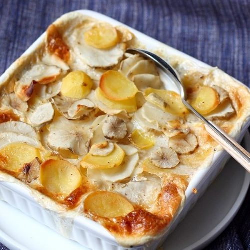 Dauphinois aux topinambours
