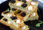 Finger de gaufres au caviar