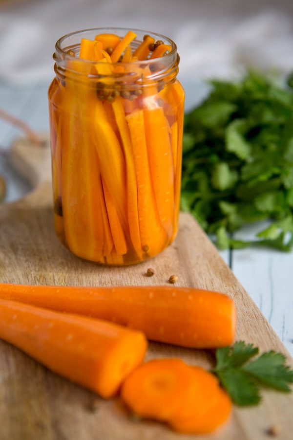 Recette de pickles de carotte