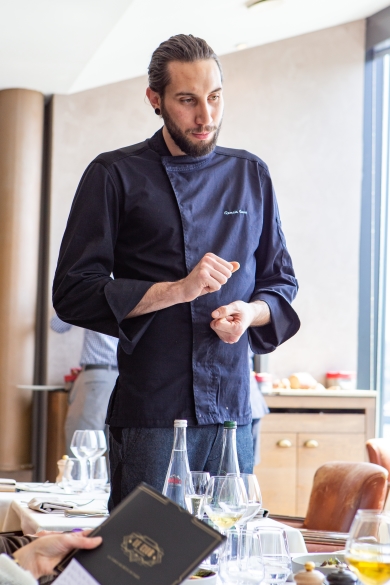 Le chef cuisinier du Club : Romain Casas