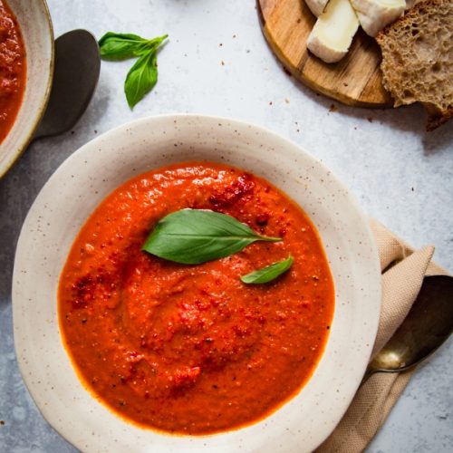 Comment faire une soupe de tomates rôties