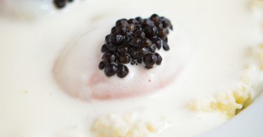 Recette d'oeuf parfait au caviar