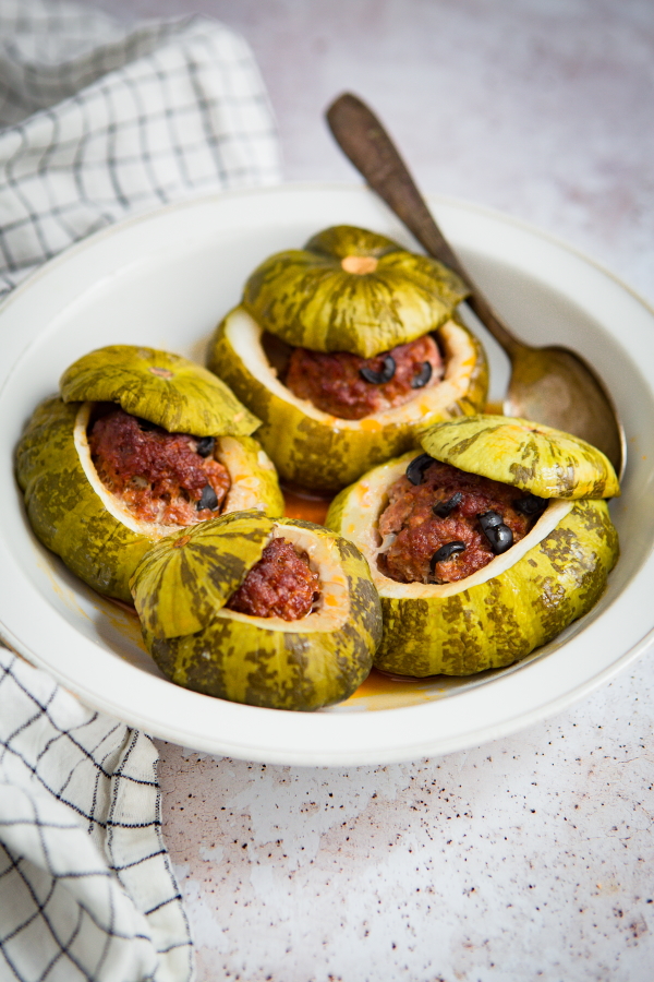 How to make Vegetable Stuffed with Merguez?