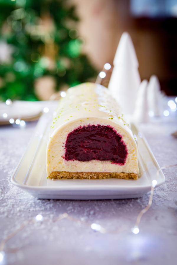 Dessert de Noël : Cheesecake aux fruits rouges