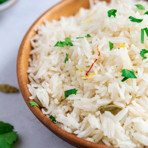 Recette de riz basmati à l'indienne