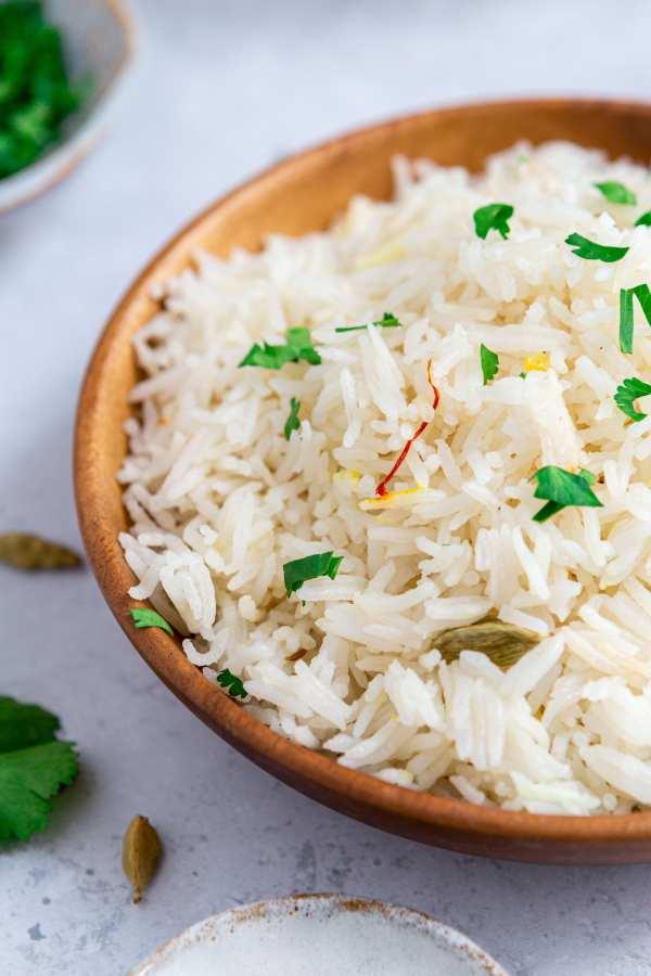 Recette de riz basmati à l'indienne